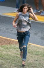 ALEXANDRA DADDARIO on the Set of 