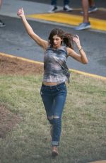 ALEXANDRA DADDARIO on the Set of 
