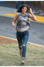 ALEXANDRA DADDARIO on the Set of 