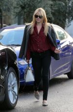 ALI LARTER Out and About in West Hollywood 03/11/2016