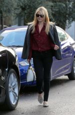 ALI LARTER Out and About in West Hollywood 03/11/2016
