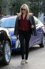 ALI LARTER Out and About in West Hollywood 03/11/2016