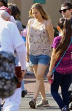 ALICIA SILVERSTONE at Disney World in Orlando 03/13/2016