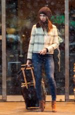 ALISON BRIE Out and About in New York 03/04/2016