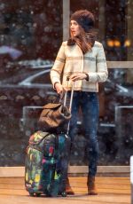 ALISON BRIE Out and About in New York 03/04/2016