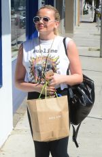 ALLI SIMPSON Out Shopping in Los Angeles 03/14/2016