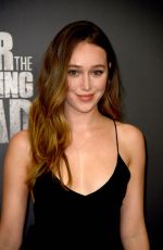 ALYCIA DEBNAM-CAREY at Fear the Walking Dead Season 2 Premiere in Los Angeles 03/29/2016