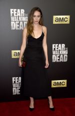 ALYCIA DEBNAM-CAREY at Fear the Walking Dead Season 2 Premiere in Los Angeles 03/29/2016