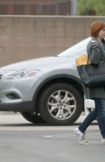 ALYSON HANNIGAN at DMV in Los Angeles 03/21/2016