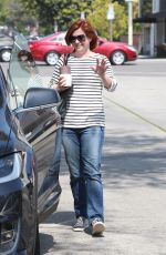 ALYSON HANNIGAN Out and About in Los Angeles 03/18/2016