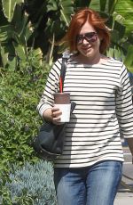 ALYSON HANNIGAN Out and About in Los Angeles 03/18/2016