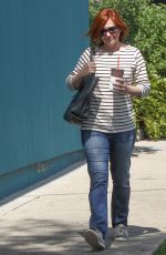 ALYSON HANNIGAN Out and About in Los Angeles 03/18/2016