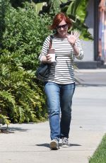 ALYSON HANNIGAN Out and About in Los Angeles 03/18/2016