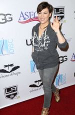 ALYSSA MILANO at Luc Robitaille Celebrity Ahootout in El Segundo 03/20/2016