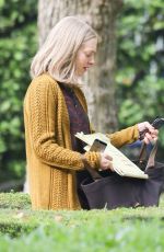 AMANDA SEYFRIED on heSet of 
