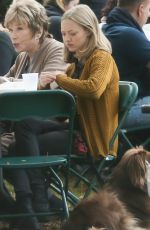 AMANDA SEYFRIED on heSet of 