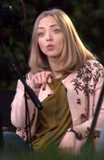 AMANDA SEYFRIED on the Set of 
