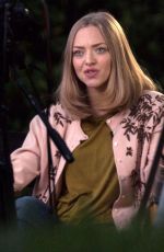 AMANDA SEYFRIED on the Set of 