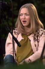 AMANDA SEYFRIED on the Set of 