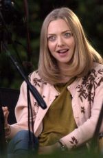 AMANDA SEYFRIED on the Set of 