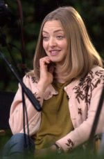 AMANDA SEYFRIED on the Set of 