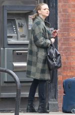 AMANDA SEYFRIED on the Set of 