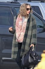 AMANDA SEYFRIED on the Set of 