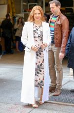 AMY ADAMS Arrives at Live! with Kelly and Michael in New York 03/24/2016