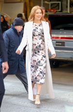 AMY ADAMS Arrives at Live! with Kelly and Michael in New York 03/24/2016