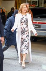 AMY ADAMS Arrives at Live! with Kelly and Michael in New York 03/24/2016