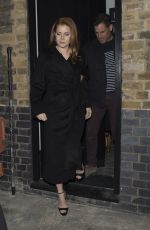 AMY ADAMS Leaves Chiltern Firehouse in London 03/21/2016