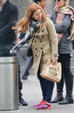 AMY ADAMS Out and About in New York 03/24/2016