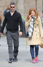 AMY ADAMS Out and About in New York 03/24/2016