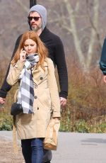 AMY ADAMS Out and About in New York 03/24/2016