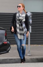 AMY ADAMS Out Shopping in Beverly Hills 03/14/2016