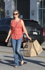 AMY SMART Out Shopping at New Balance in Los Angeles 02/29/2016