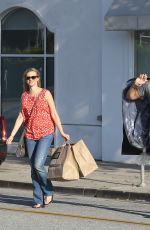 AMY SMART Out Shopping at New Balance in Los Angeles 02/29/2016