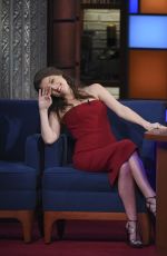 ANA KENDRICK at Late Show with Stephen Colbert 03/10/2016
