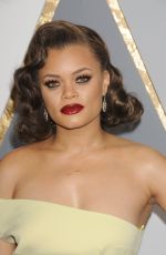 ANDRA DAY at 88th Annual Academy Awards in Hollywood 02/28/2016