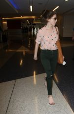ANNA KENDRICK at LAX Airport in Los Angeles 03/12/2016