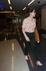 ANNA KENDRICK at LAX Airport in Los Angeles 03/12/2016
