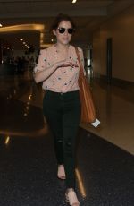ANNA KENDRICK at LAX Airport in Los Angeles 03/12/2016