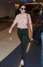 ANNA KENDRICK at LAX Airport in Los Angeles 03/12/2016