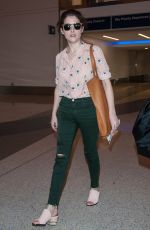 ANNA KENDRICK at LAX Airport in Los Angeles 03/12/2016
