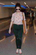 ANNA KENDRICK at LAX Airport in Los Angeles 03/12/2016