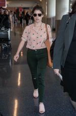 ANNA KENDRICK at LAX Airport in Los Angeles 03/12/2016