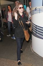 ANNA KENDRICK at Los Angeles International Airport 03/11/2016