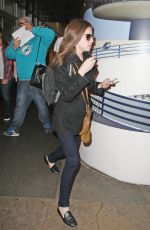 ANNA KENDRICK at Los Angeles International Airport 03/11/2016