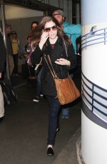 ANNA KENDRICK at Los Angeles International Airport 03/11/2016