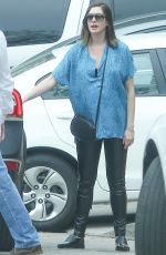 ANNE HATHAWAY Arrives at Her Baby Shower in Hollywood 03/05/2016